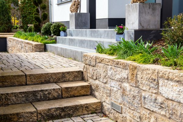 Stone Step Replacement in Daphne