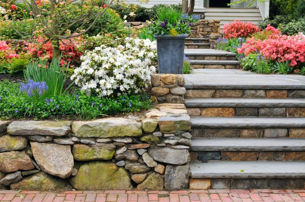 Stone Stairs Repair in Daphne