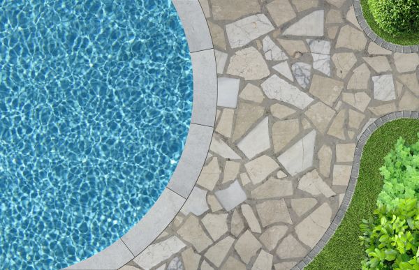 Flagstone Grout Repair in Daphne